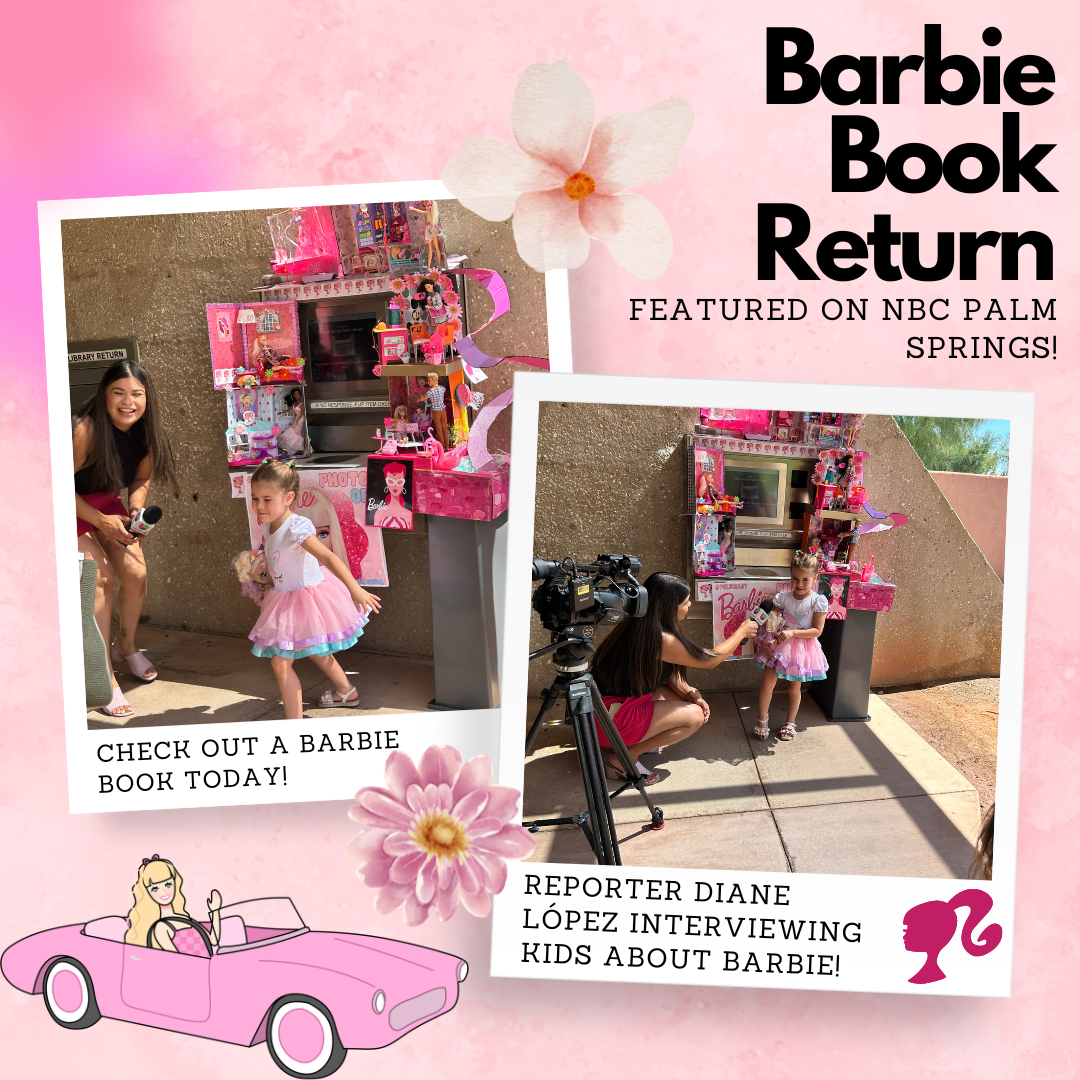 Barbie Book Return Featured on NBC Palm Springs